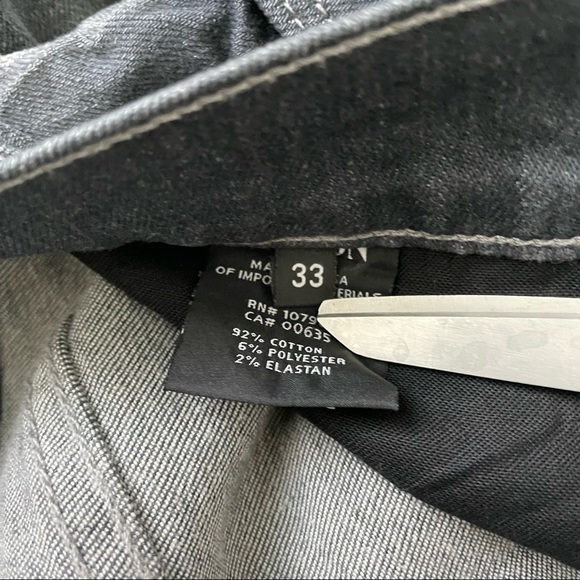 Hudson Sartor Slouchy Skinny Jeans Gray - Picture 5 of 7